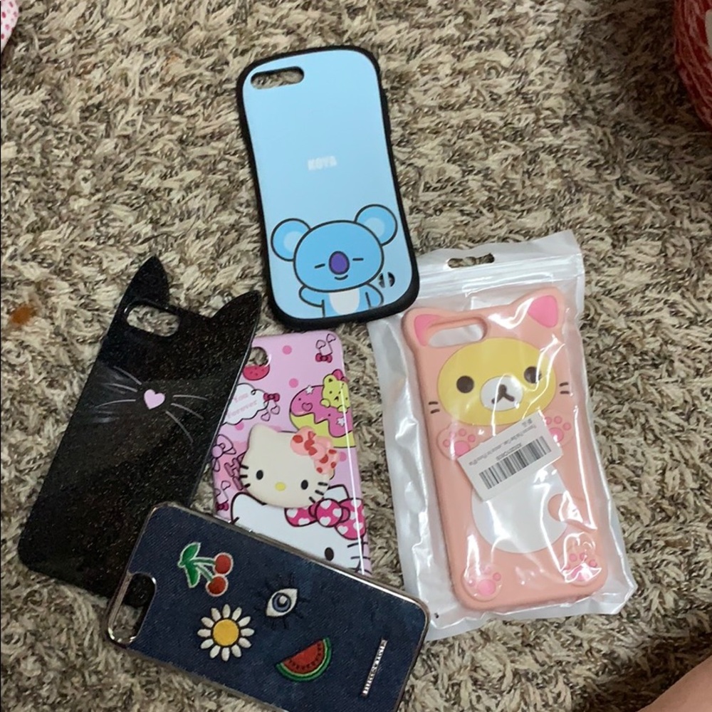 CUTE IPHONE CASE BUNDLE!